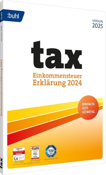 BUHL tax 2025 (für das Steuerjahr 2024)